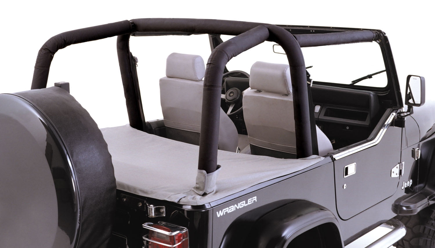 Outland Automotive 391361215 Full Roll Bar Cover Kit for 9702 Jeep
