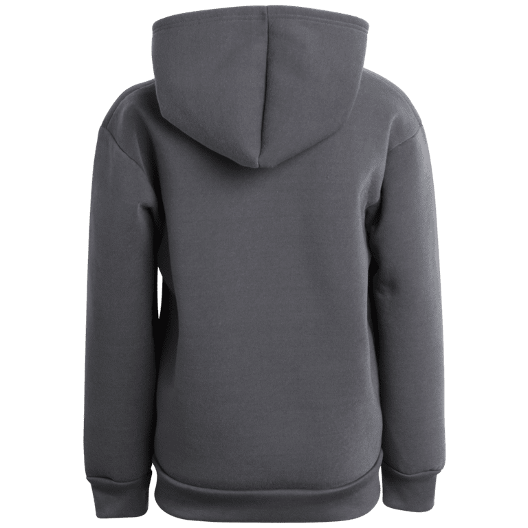 Quad Seven Boys Zippered Hoodie Heavyweight Sherpa Fleece Lined