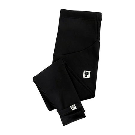 

Awdenio Winter Leggings Plush Thickened Underlay Pants Over The Belly High Waist Pregnancy Pants Size M-3XL