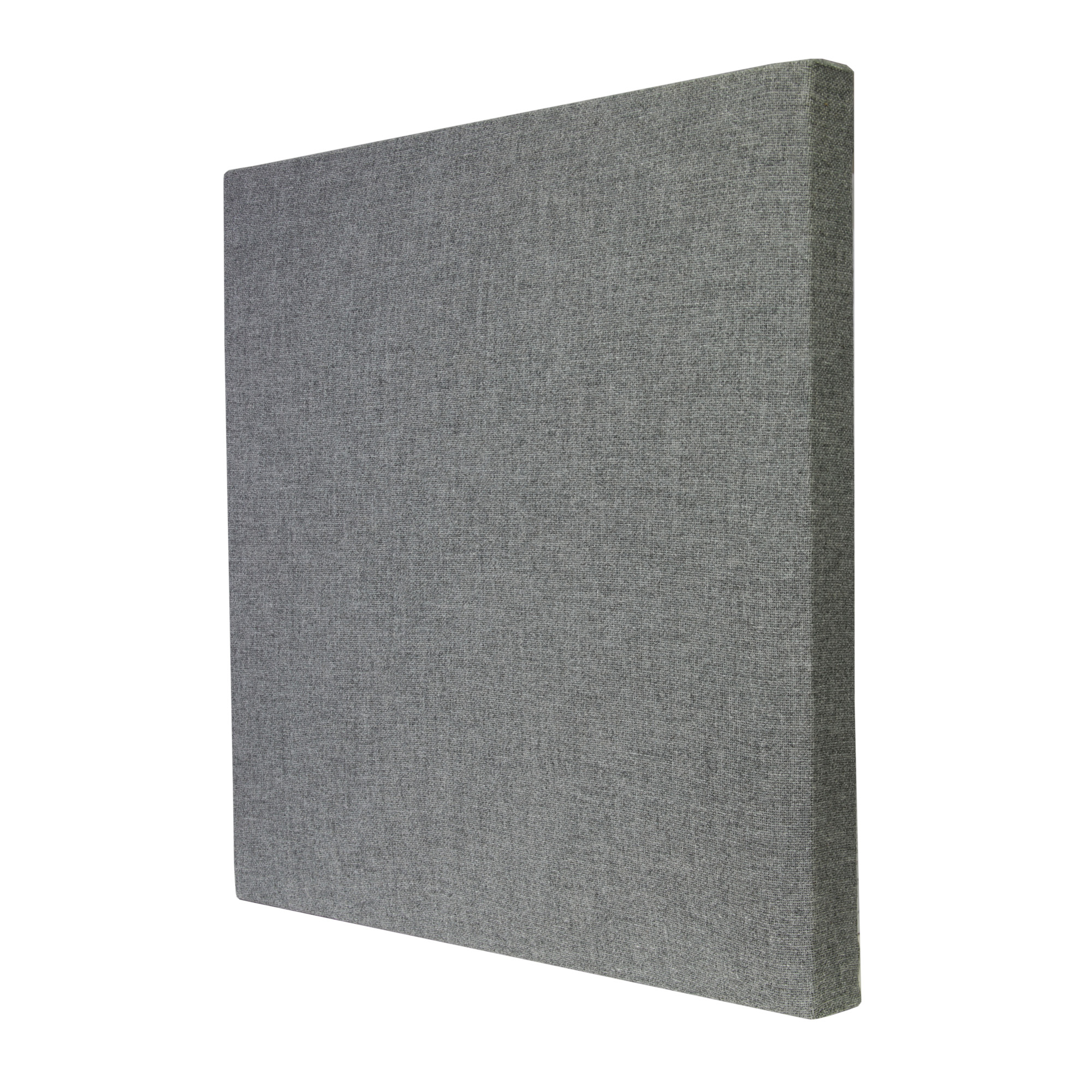 ATS Acoustics Tackable Acoustic Panel 24" x 24" x 2" Sound Absorbing Professional Studio Quality Tack Board Wall Panel (Charcoal)
