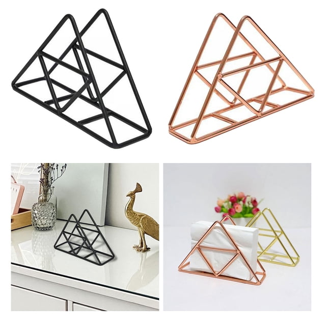 2pcs Tabletop Paper Napkin Holder Stand Organization for home StyleJ Macarena none