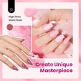 thumbnail image 4 of Set de esmaltes de uñas en gel Beetles Romantic Blush, 6 colores, 15 ml, 4 of 7