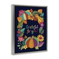 thumbnail image 4 of Stupell Industries Grateful For You Gourds Holiday Painting Gray Floater Framed Canvas Art Print Wall Art, 17 x 21, 4 of 10