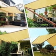 thumbnail image 2 of Garden Shade Cloth with 20PCS Shade Cloth Clips、Sturdy Durable Sunblock Shade Mesh Tarp with Grommets for Patio Plants Greenhouse Outdoor Pergola, Patio, Garden Deck , Chicken Coop, 2 of 7