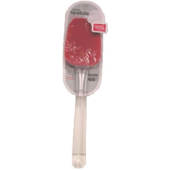 Good Cook 24879 Spatula, Clear Handle With Silicone Spoon Head