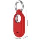 thumbnail image 2 of Funda de silicona a prueba de golpes con llavero para Galaxy SmartTag 2 (rojo), 2 of 6