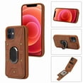 thumbnail image 2 of Dteck for Google Pixel 7 Wallet Case, Shockproof Heavy Duty Flip PU Leather Ring Kickstand Card Holder Anti-Scratch Soft Protective Cover, brown, 2 of 8