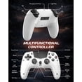 thumbnail image 6 of Wireless Controller for PS-5/PC/MAC/iOS/Android/Steam Deck, Gamepad with Dual-Vibration, 6-Axles-Sensor, 3,5mm Audio-Jack Headset, 6 of 8