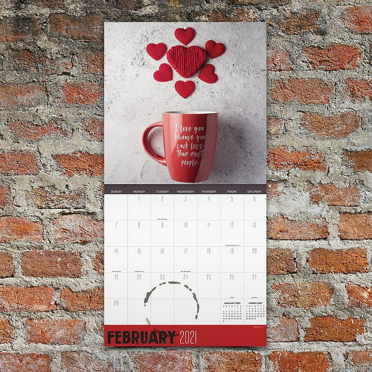 Mean Mugs Calendar 2025