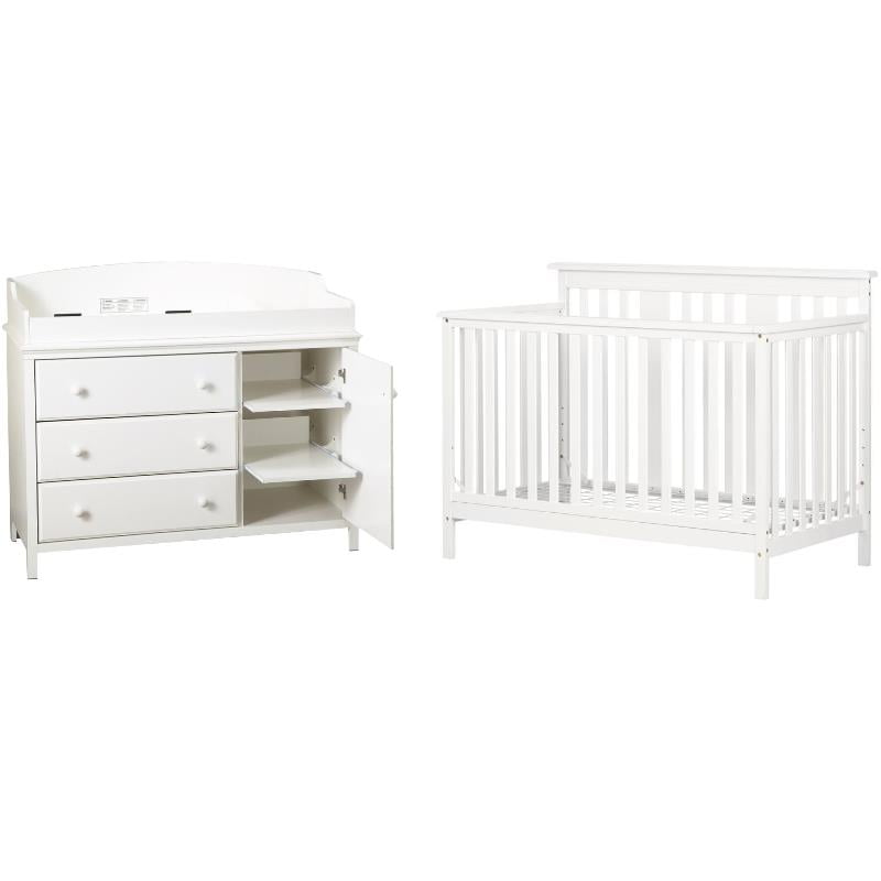 Baby Crib And Dresser Changing Table, Munire Dresser Changing Table Topper