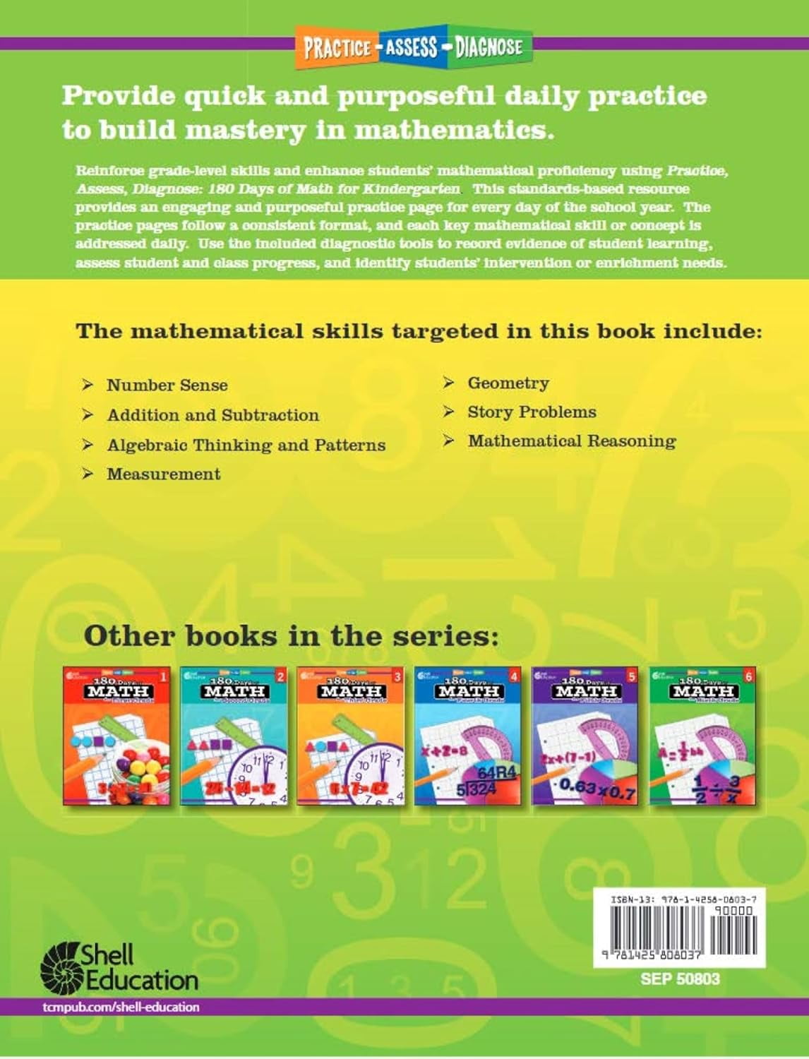 180 Days™: Learning Bundle Kindergarten: Reading 2nd Edition & Math Daily Practice Workbooks