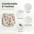 thumbnail image 6 of Fotbe Floral With Butterflies Womens High Waist Running Shorts Athletic Workout Quick Dry Shorts for Women with Pockets Gym Yoga Summer Shorts-Large, 6 of 9