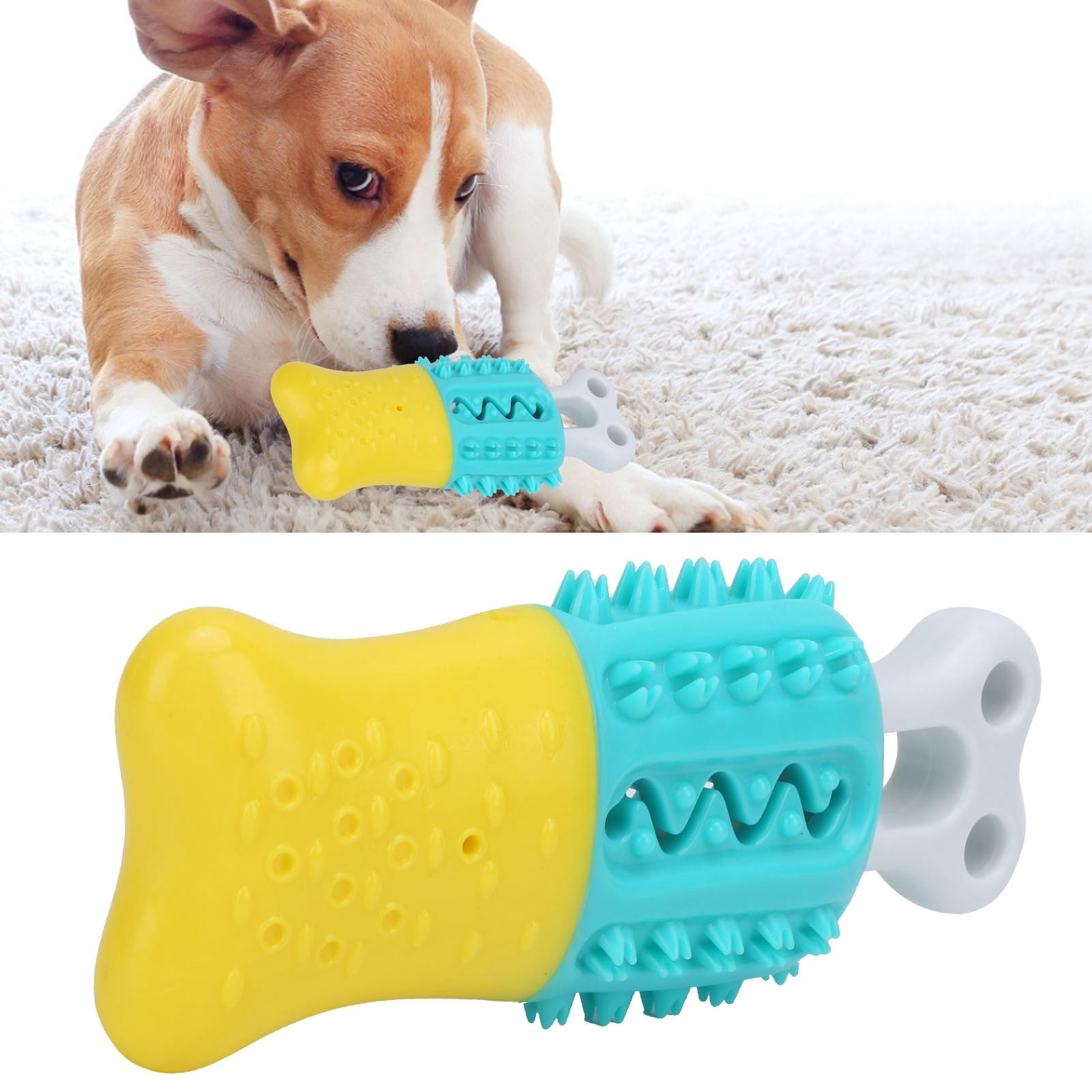 Nerf Dog Fillable Treat Fetch Stick Tug Dog Toy , 11 inches 