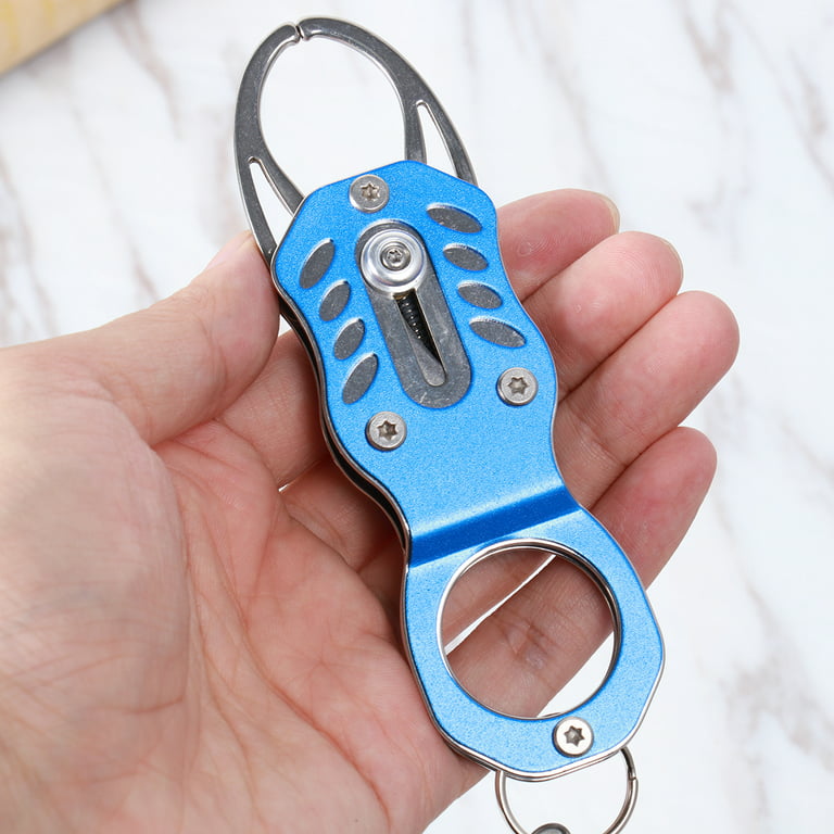 Fishing Pliers Gripper,Fishing Claw Tong Grip,Metal Fish Control Clamp Claw  Tong Grip,Portable Fishing Pliers Fish Catching Pliers,Fish Control Device