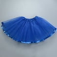 thumbnail image 2 of Akiihool Skirts for Girls Girl's 6-Layered Tulle Fluffy Tutu Skirt Princess Dancing Petticoat Ballet Underskirt (Blue,3-8 Yesrs), 2 of 3