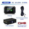 thumbnail image 2 of Power Volt-Ammeter Lithium Lead Acid Battery Capacity Indicator RV Battery Monitor ,Easy to Use, 2 of 7