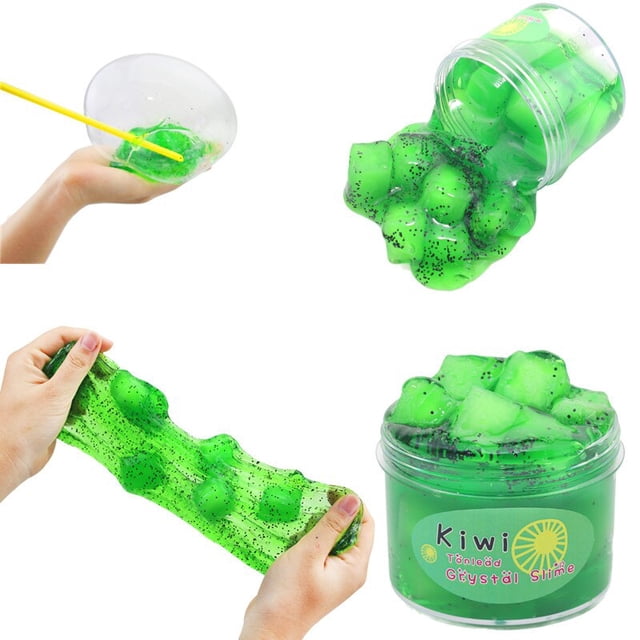 70ml Soft DIY Slime Elastic Fruit Slime Toy Non-sticky Cloud Stress Relief Colour Clay Slime Decompression Squeeze Toys60ml 01 He Qiyong unisex