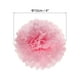thumbnail image 2 of Uxcell 4" Pom Poms de Papel Duraderos para Decoración de Bodas y Fiestas Rosa Claro 10 Paquete, 2 of 6