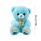 thumbnail image 3 of Oso de peluche de 35 cm y 13,8 pulgadas con pelusa para niños y niñas, ideal como regalo de cumpleaños o vacaciones., 3 of 6
