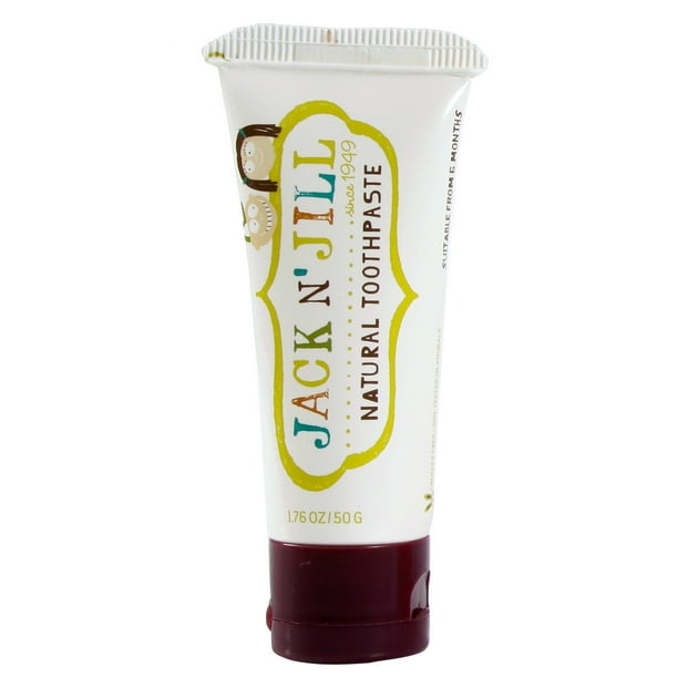 Jack N' Jill Natural Toothpaste FluorideFree with Certified Organic