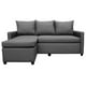 thumbnail image 3 of Sala Esquinera Modular El Bazar Store Vancouver Gris oxford 175x130 cm Sofa Lado derecho ó izquierdo Económica, Tela Lino, 3 of 6
