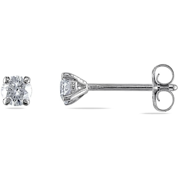 Everly Women's Diamond and 14k White Gold Earrings