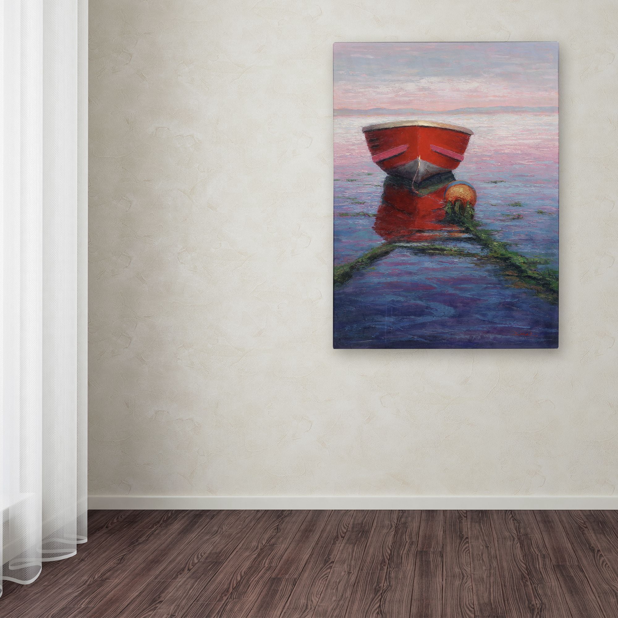 Trademark Fine Art 'Tranquilty' Canvas Art by Daniel Moises