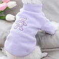 thumbnail image 6 of Cartoon Bear Dog Sweater Soft Fleece Puppy Sweatshirt Pullover Jacket Winter Pet Dog Clothes for Cat Teddy Chihuahua Yorkshire, 6 of 6