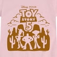 thumbnail image 3 of Toy Story 5 - Western Silhouette - Youth Girls Fitted Short Sleeve T-Shirt, 3 of 5