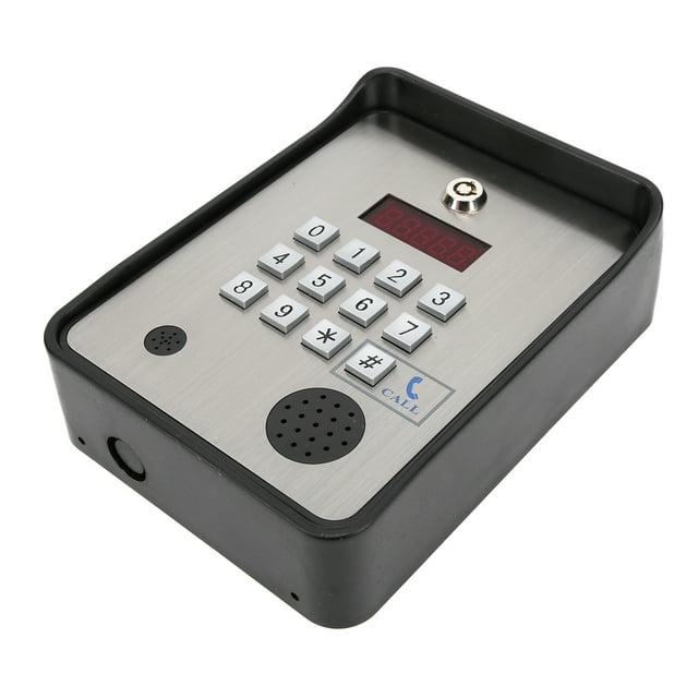 De Entrada De Puerta, De Control De Acceso Con Cerradura Impermeable Por Voz Bidireccional De Control De Acceso A Teléfono Móvil Con Teclado Para Oficina