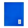 thumbnail image 2 of Pen+Gear 3-Prong 2-Pocket Poly Folder, Blue, 2 of 2