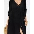thumbnail image 2 of Raviya Women's Maxi Dress Swim Cover-Up (M, Black), 2 of 4