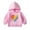 Pink, variant on Toddler Boys Hoodies Sweatshirt Leisure Cartoon Bear Printed Long Sleeve Pullover Jacket Kids Girls Daily Use School Outdoor Activities Cute Fall Winter Hoody Sweatshirts,5 -6 Years