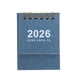 thumbnail image 1 of Calendario de mesa 2026: Calendario pequeño plegable de pie para escritorio, planificador mensual de papel grueso para el hogar y la oficina, calendarios de escritorio para la gestión de horarios., 1 of 7
