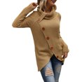 thumbnail image 3 of AIHOME Pull-Over Décontracté à Col Bénitier Ourlet Asymétrique pour Femmes, 3 of 9