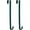Green, variant on RunMin Grocery Store 15" Wreath Hanger for Front Door,Sturdy Steel Wreath Door Hanger,Over The Door Hanger Hook (Green,1)