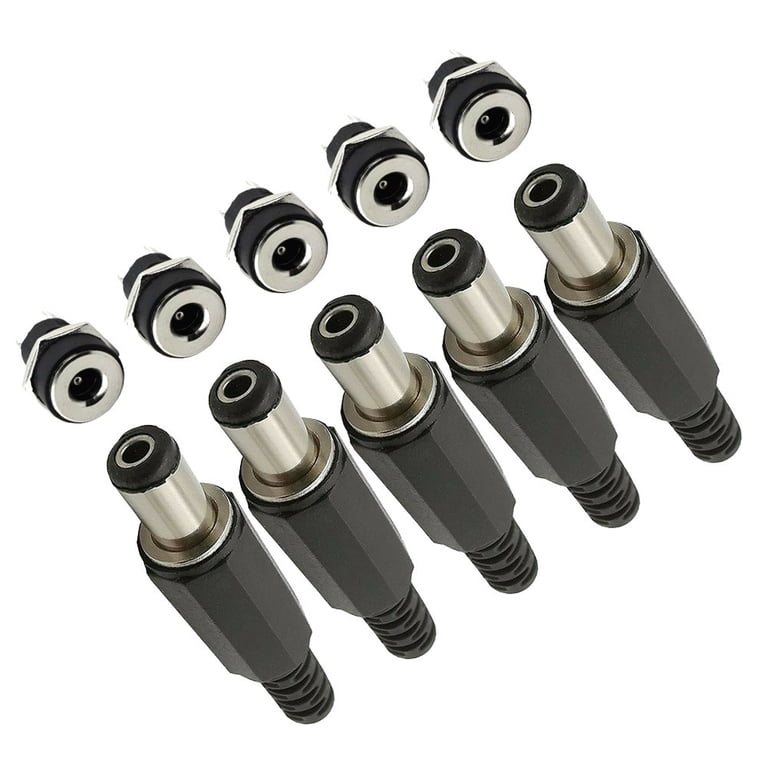 Dc Socket Types Panel Mount Male IC Sockets Jual Soket DC 2.1x5.5mm Female Mount DIP ...