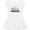 AA-White, variant on Inktastic Nana's Princess Crown and Flowers Gift Toddler Girl Dress