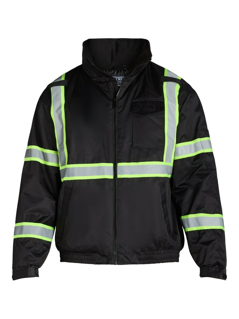 Bass Creek Outfitters Men's Oxford Insulated Safety Work Jacket