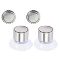 thumbnail image 3 of 2 Sets Simple Magnetic Soap Holder Car Mount Wall Mounted Rack Hanging Bathroom Stainless Steel Suction Miss Holders, 3 of 7