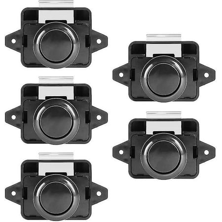 Push Button Latch Catch Push Keyless Door Lock Pop Up Cupboard Door ...