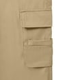 thumbnail image 5 of ClodeEU Cargo Pants for Women ,High Waisted Casual Work Pants ,Baggy Straight Leg Pants with Pockets Khaki,Womens Plus XL, 5 of 8