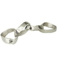 thumbnail image 5 of 20" x 4" Silver Aluminum Chain Sculpture, by DecMode, 5 of 7
