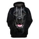 thumbnail image 4 of Sudadera con capucha para hombre y mujer, con estampado 3D de perro divertido, ropa de calle con gráfico de animales, ropa informal de uso diario con capucha para el hogar y bolsillo, 4 of 5