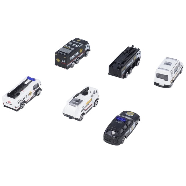 Coches de juguete de metal, juego de coches SWAT 1:64 Juguetes de coches SWAT Juego de coches SWAT El mejor de su clase