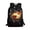 Flaming Soccer Crack Print, variant on HUIACONG Lightning Baseball Print School Backpack for Boys Girls Ages 6-18 Large Capacity Water Resistant Multi Compartment Backpack for Elementary Middle High School Back to School Daily Use