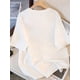 thumbnail image 2 of A Cute, Loose-Fitting White Round-Neck T-Shirt with a Printed Design, Perfect for Spring And Summer, That Flatters The Figure., 2 of 5