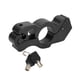 thumbnail image 2 of Cerradura de motocicleta empuñadura de manillar cerradura de bocina protectora de aluminio para seguridad de frenado negro, 2 of 9
