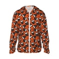 thumbnail image 1 of Fotbe Owls And Boo Chaqueta con Protección Solar UPF 50+ para Hombre y Mujer, Camisa con Capucha y Bolsillos-XX-Large, 1 of 7