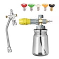 thumbnail image 4 of Rociador de espuma para lavadora a presión, botella pulverizadora de espuma para SUV con conector rápido de 1/4" Con 5 boquillas, 4 of 8